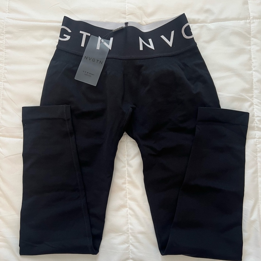 Black Sport Seamless Leggings.